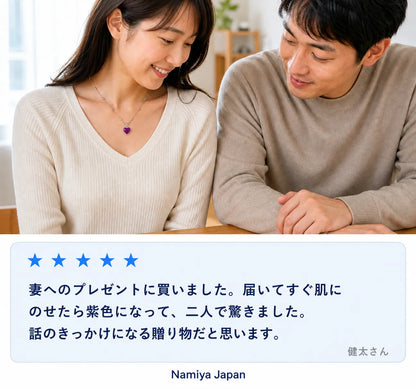 NMY ココイロ ハートネックレス