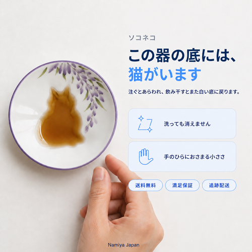 NMY 素器 手描き汲み出し茶碗