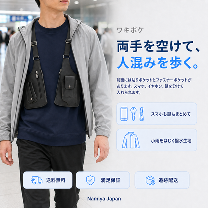 NMY ワキポケ 脇下ショルダーバッグ