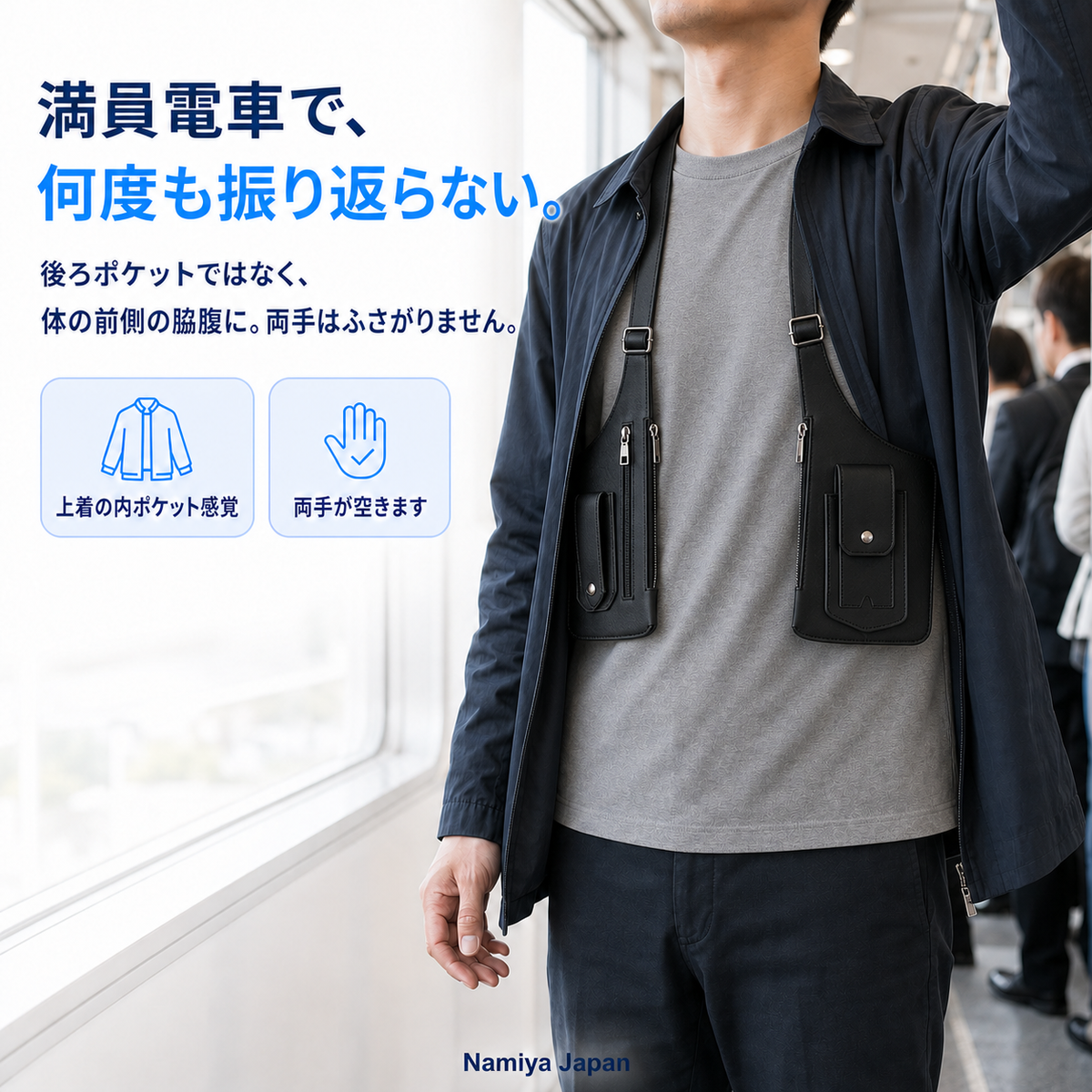 NMY ワキポケ 脇下ショルダーバッグ
