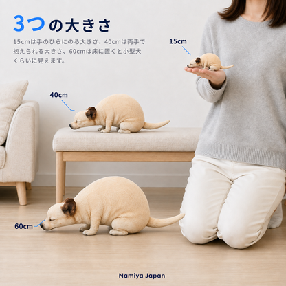 NMY フンバリワン リアル犬ぬいぐるみ