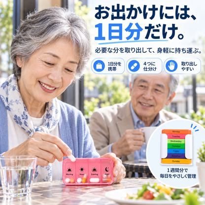 NMY ナナポケ 曜日別ピルケース