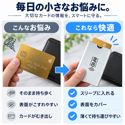 NMY マモリカ スキミング防止カードケース