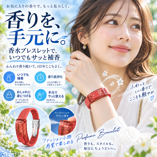 NMY カオマトイ 詰め替え式リストバンドアトマイザー
