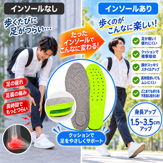 NMY ノビラク エアクッション シークレットインソール