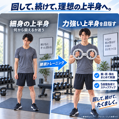 NMY ウデクル 回転式アームトレーナー