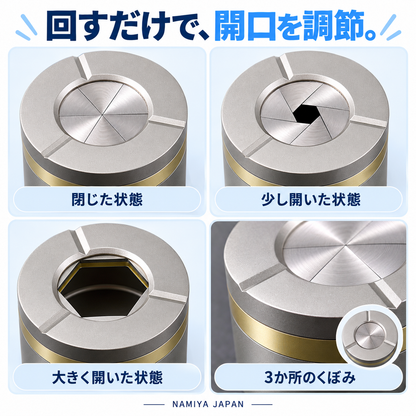 NMY ハイトジ 回転フタ付き灰皿