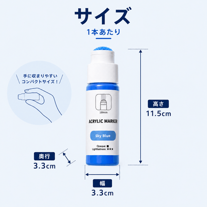 ARWスポンジヘッド流淌筆（りゅうとうひつ）