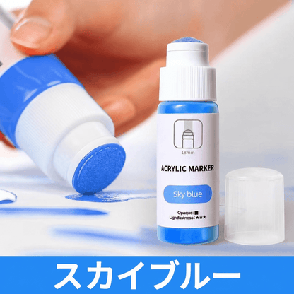 ARWスポンジヘッド流淌筆（りゅうとうひつ）