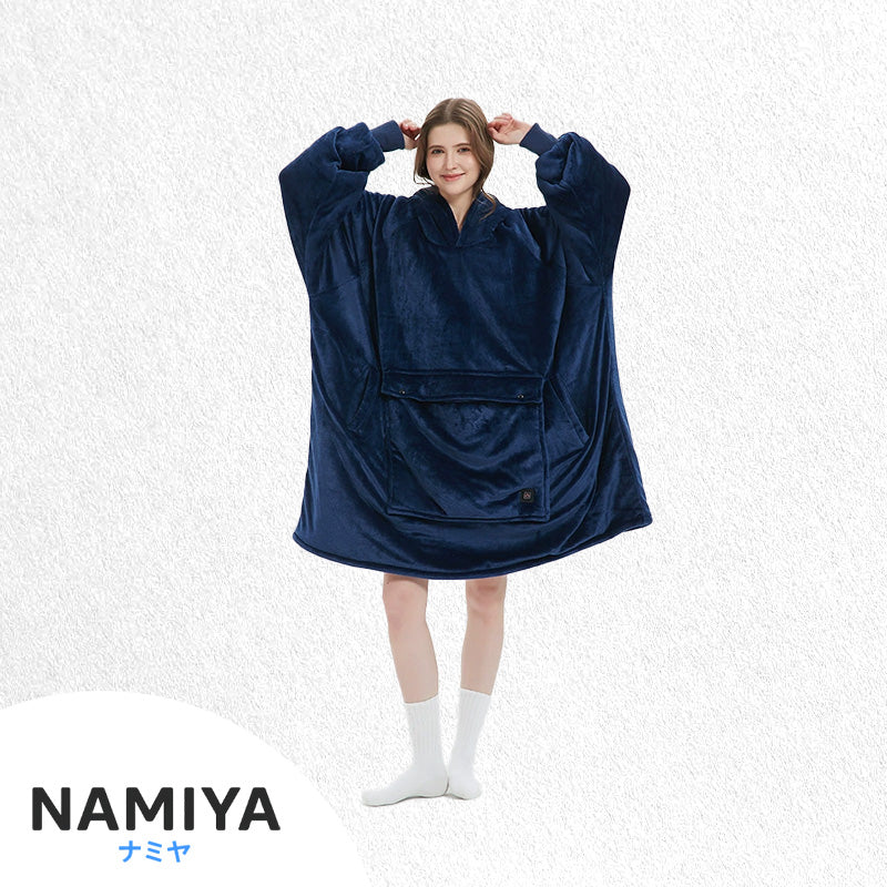 ウォームヘイブン・ブランケットフーディー