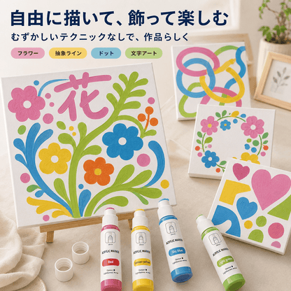 ARWスポンジヘッド流淌筆（りゅうとうひつ）