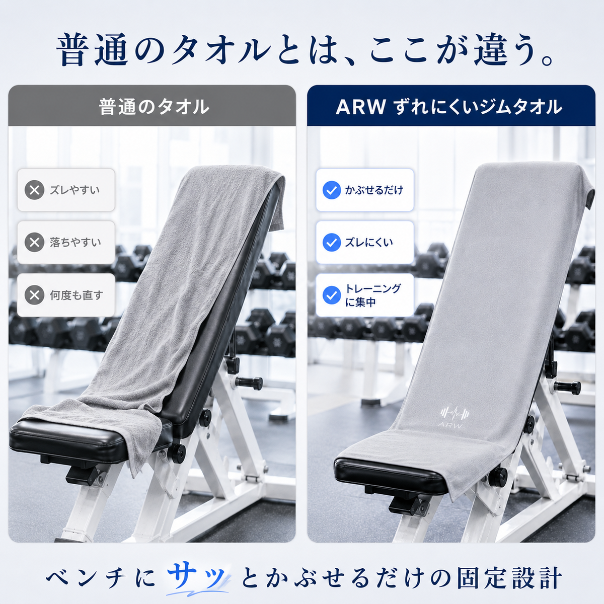 ARW滑り止めタオル